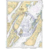CHS Nautical Chart 4619: Presque Harbour to/à Bar Haven Island and/et Paradise Sound